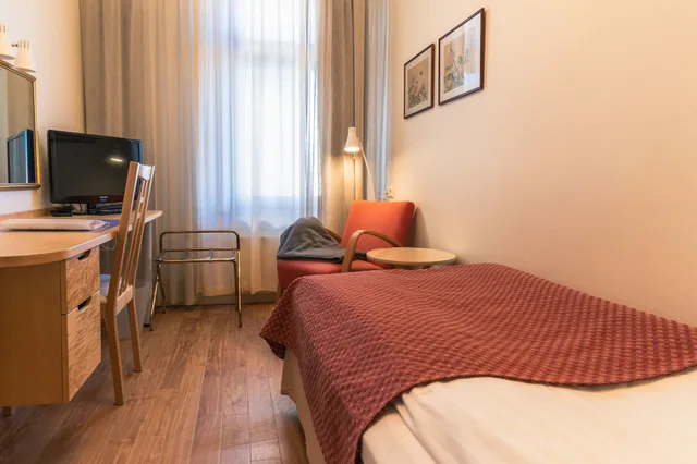 غرفة مفردة بسرير فردي، Hotel Lorensberg 5/10