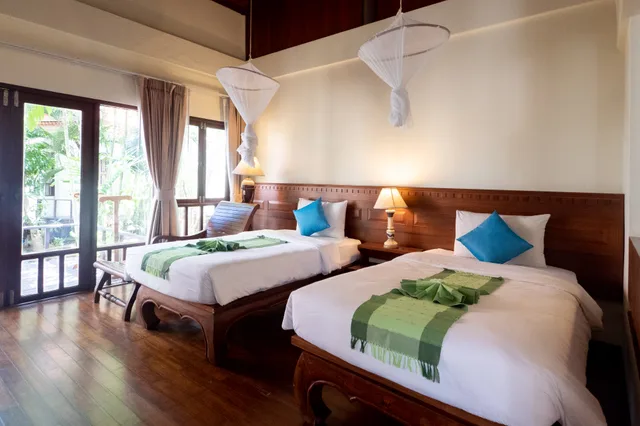 غرفة سوبيريور بسرير مزدوج أو سريرين منفصلين بإطلالة على المسبح، Royal Lanta Resort & Spa 3/10