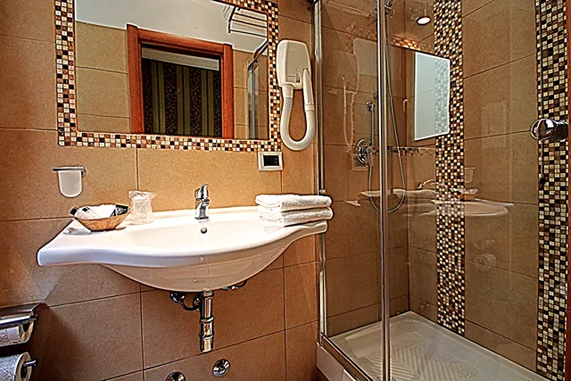 غرفة قياسية بسرير مزدوج، Hotel Lirico Roma 9/10