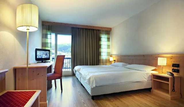 غرفة قياسية بسرير مزدوج، Th Corvara Greif Hotel 7/10