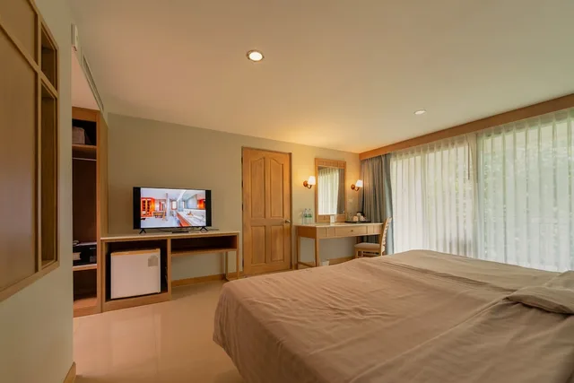 غرفة ديلوكس بإطلالة على الحديقة، Krabi Resort 2/10