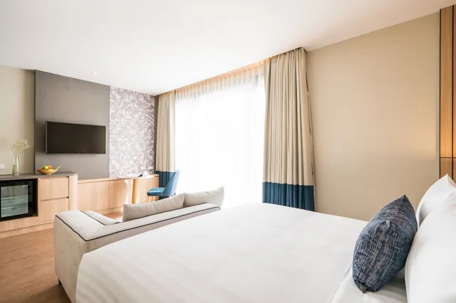غرفة بريميير ركنية بسرير كينج، The Key Premier Hotel Sukhumvit 5/10