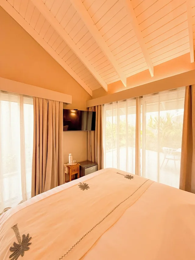 غرفة ديلوكس بسرير كوين بإطلالة على الحديقة، The Providence Hotel Boutique 3/9