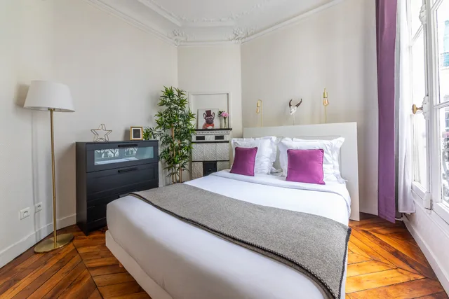 شقة تنفيذية بغرفتي نوم، Residence Bergere - Appartements 1/3