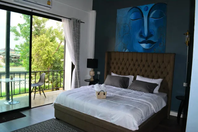 غرفة ديلوكس، Home Ayutthaya 1/2