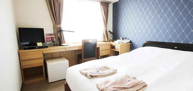 غرفة قياسية بسرير مزدوج للمدخنين، Takamatsu City Hotel 1/1