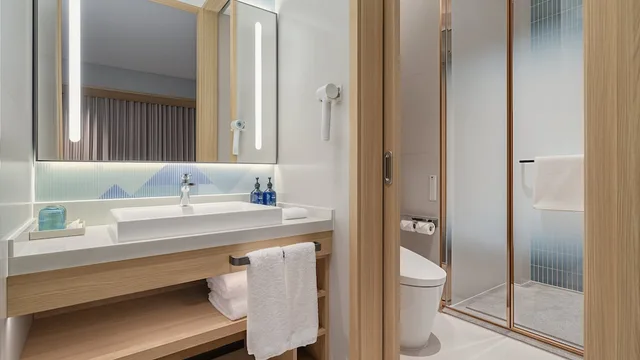 جناح بسرير كوين بغرفة نوم واحدة، Holiday Inn Express Yantai Penglai by IHG 6/8