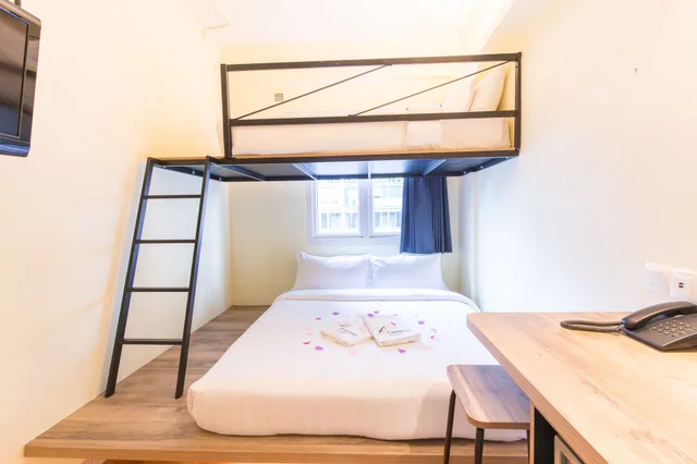 غرفة سوبيريور ثلاثية بسرير كوين وسرير فردي، Fragrance Hotel - Balestier 2/10