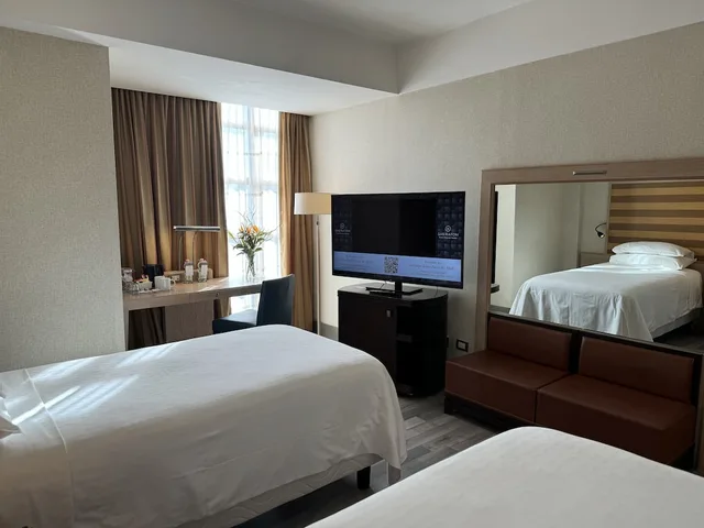 غرفة ديلوكس بسريرين منفصلين، Sheraton Parco De Medici Rome Hotel 1/4