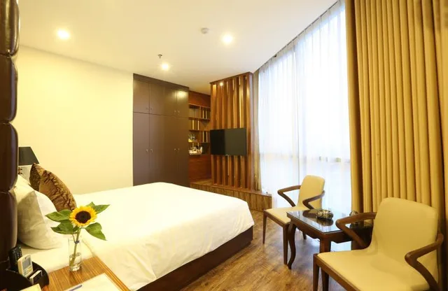 غرفة ديلوكس بسرير كوين، Au Viet Hotel 1/2