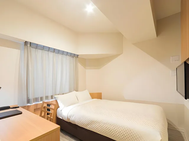 Semi Room, Semi Double Bed، Hotel Mid in Kuramae Ekimae 1/1