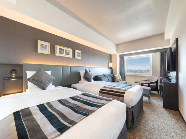 Semi Room, Superior, 2 Semi Double Beds, High Floor، Hotel Mystays Premier Sapporo Park 1/3