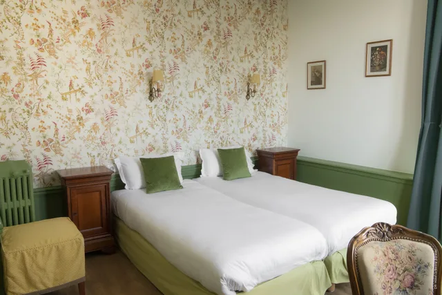 غرفة رومانسية بسريرين منفصلين، Hotel de Charme La Bonne Adresse 8/10