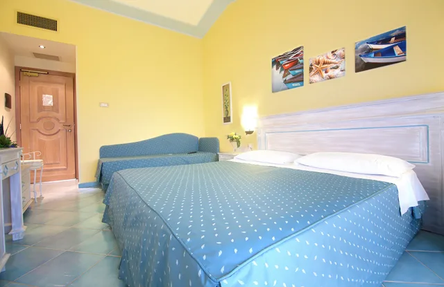 غرفة عائلية بسريرين منفصلين وسرير بطابقين في الملحق، Hotel Speraesole 3/8