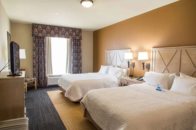 جناح بسريرين كوين بمطبخ صغير، Hampton Inn Suites Dodge City 1/5