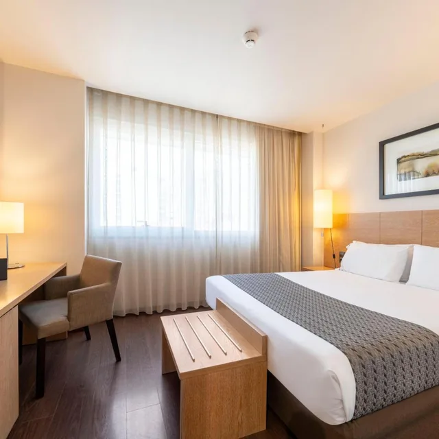 غرفة بسرير مزدوج أو سريرين منفصلين، Eurostars Lucentum 2/10