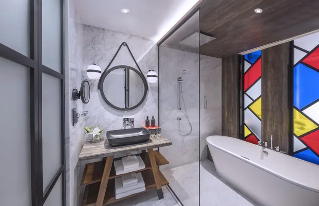 غرفة قياسية بسريرين منفصلين، Andaz Dubai The Palm by Hyatt 8/10