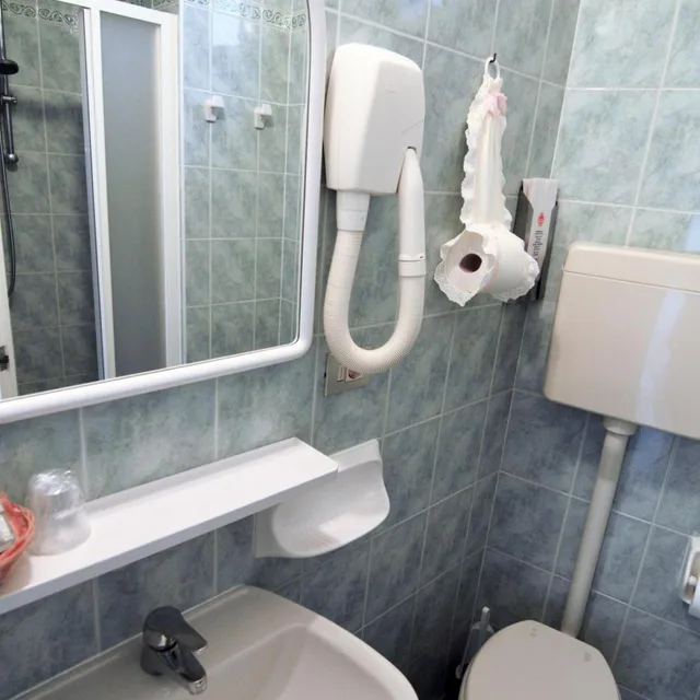 غرفة بسرير مزدوج أو سريرين منفصلين بشرفة، Hotel Adele 3/10