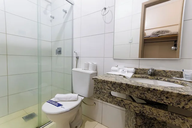 غرفة تنفيذية ثلاثية بثلاثة أسرّة، Hotel Dan Inn Express Ribeirao Preto by Nacional Inn 10/10