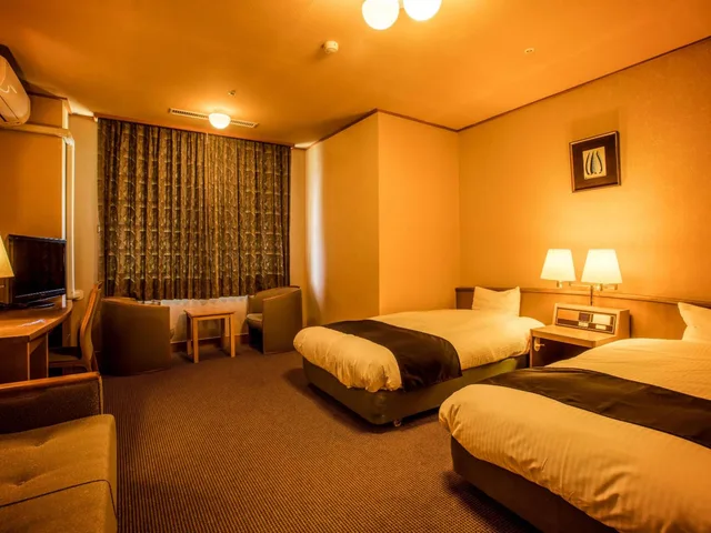 غرفة داخلية قياسية بسريرين منفصلين بحوض استحمام، Ooedo Onsen Monogatari Unazuki Grand Hotel 1/1