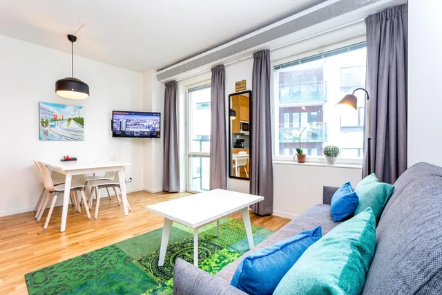Superior, Studio, Double Bed, Apartdirect Hammarby Sjostad 1/1