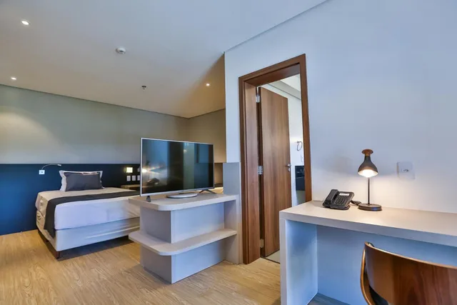 Deluxe, 2 Double Beds, Quality Hotel Blumenau 4/6