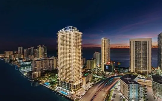 2 Bedrooms, Ocean, Suite, Intracoastal or City View, Corner، Hyde Beach House 1/2