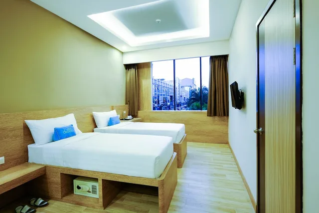غرفة بريميوم بسريرين منفصلين، deSatu Hotel 3/6