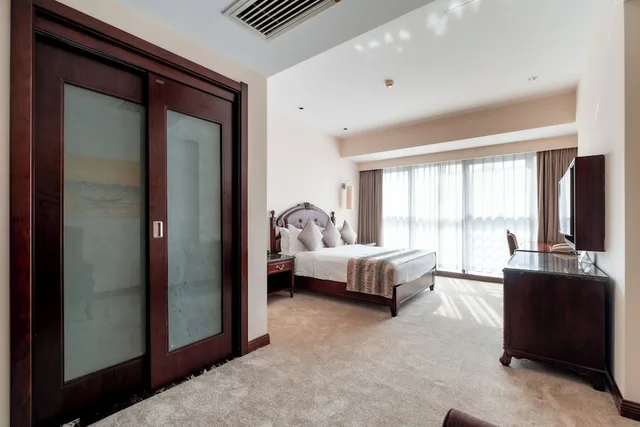 دوبلكس عائلي بسرير مزدوج وسرير فردي، Tang Palace Hotel 3/8