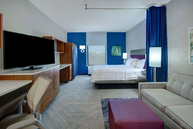 جناح استوديو بسرير كينج لذوي الإعاقة، Home2 Suites by Hilton Dallas-Frisco, TX 2/4