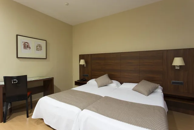 غرفة بسرير مزدوج أو سريرين منفصلين، Hotel Riscal 1/8