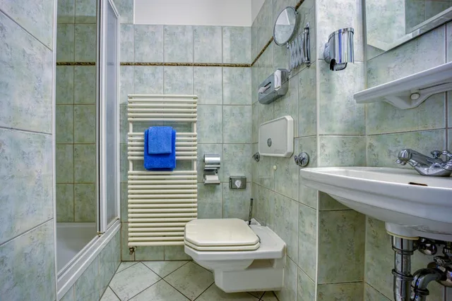 غرفة مفردة بإطلالة على البحر، Hotel Seeblick Wismar 9/10