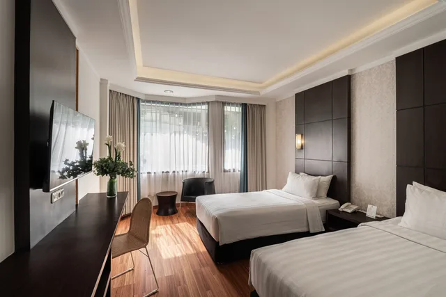 غرفة سوبيريور بسريرين منفصلين، Bentani Hotel & Residence 1/2
