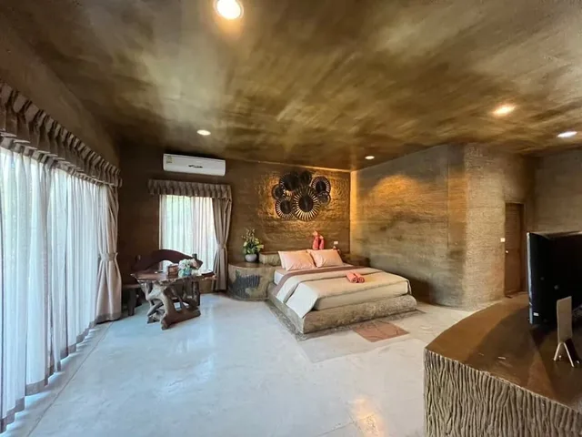 غرفة ديلوكس بسرير مزدوج، Timberland And Fruit Resort 7/10