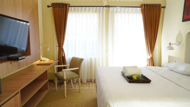 غرفة عائلية بسريرين كوين، Ocean View Residence Hotel Jepara 4/10
