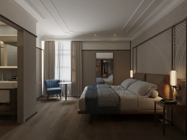 غرفة قياسية بسرير مزدوج، Medinaceli Hotel 2/10