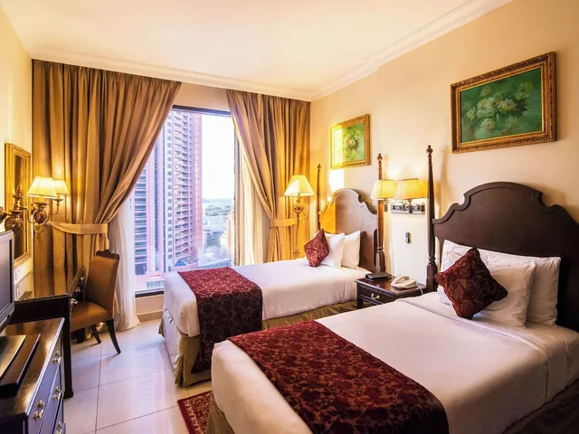 شقة بسريرين كوين بإطلالة على المدينة بغرفة نوم واحدة، Mercure Dubai Barsha Heights Hotel Suites and Apartments 6/9