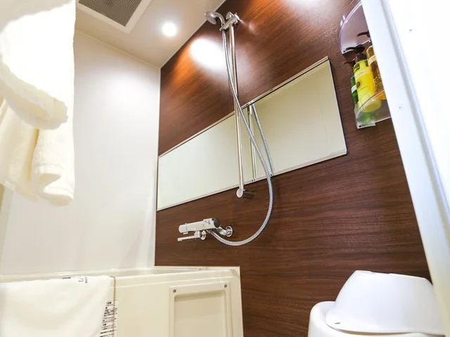 غرفة بسريرين منفصلين للمدخنين، Hotel Livemax Chiba-ekimae 4/4