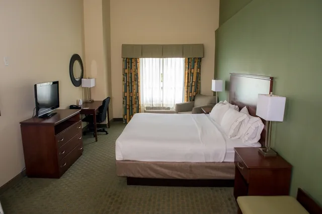 جناح بسرير كينج بغرفة نوم واحدة مع أريكة، Holiday Inn Express and Suites Cocoa 10/10