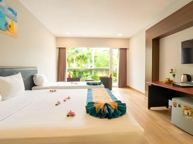 Deluxe, Triple, Garden View, Sandunes Beach Resort Spa 3/3