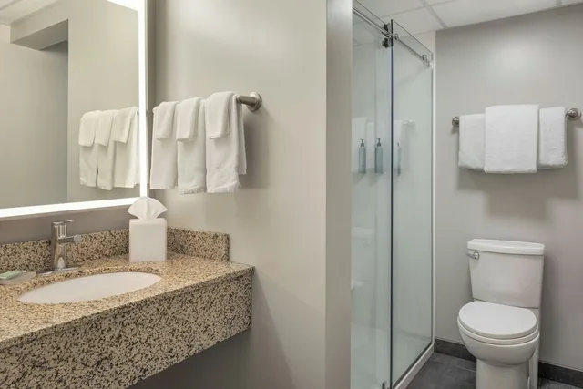 غرفة بسرير كينج لذوي الإعاقة، Courtyard By Marriott La Crosse 3/4