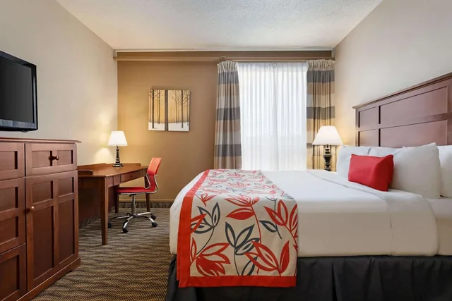 غرفة بسرير كينج يُسمح فيها بالحيوانات الأليفة، Ramada By Wyndham Fredericton 2/7