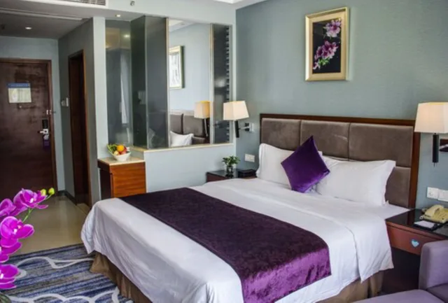 غرفة سوبيريور بسريرين كوين، Sentosa Hotel Majialong Branch 3/5