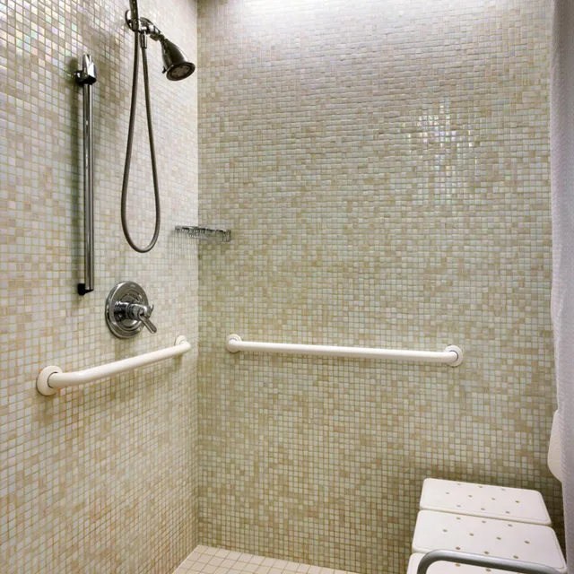 جناح بسريرين كوين مع سرير سحّاب إضافي مع أريكة بحوض استحمام لذوي الإعاقة، Springhill Suites Provo 6/7