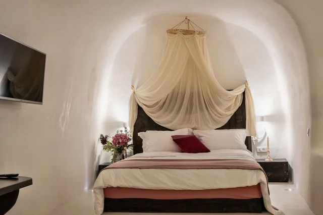 جناح غراند بسرير كوين بمسبح خاص، Abelis Canava Luxury Suites - Adults Only 1/1