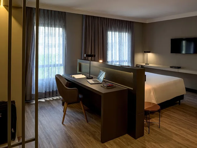 غرفة سوبيريور بسرير مزدوج مع أريكة، Novotel SP Jardins (ex Slaviero Essential Sao Paulo Jardins) 3/4