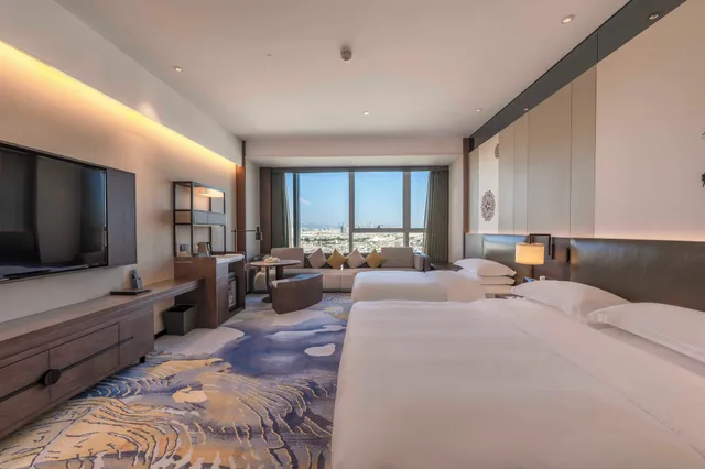 غرفة ديلوكس عائلية بسرير فردي بإطلالة على المدينة، Sheraton Kunming 4/5