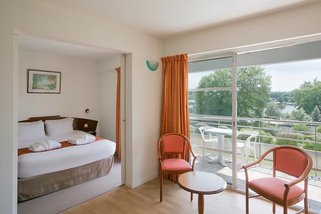 غرفة عائلية بسرير كوين بشرفة، Best Western Sourceo 2/3
