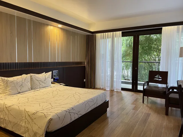 غرفة ديلوكس بسرير كوين بإطلالة على الحديقة، Carmelina Beach Resort 3/10