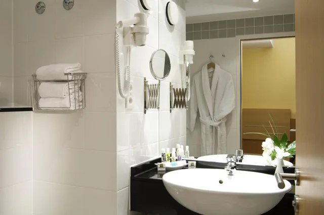 غرفة بسرير كينج بإطلالة، Mercure Hotel Schweinfurt Maininsel 6/6